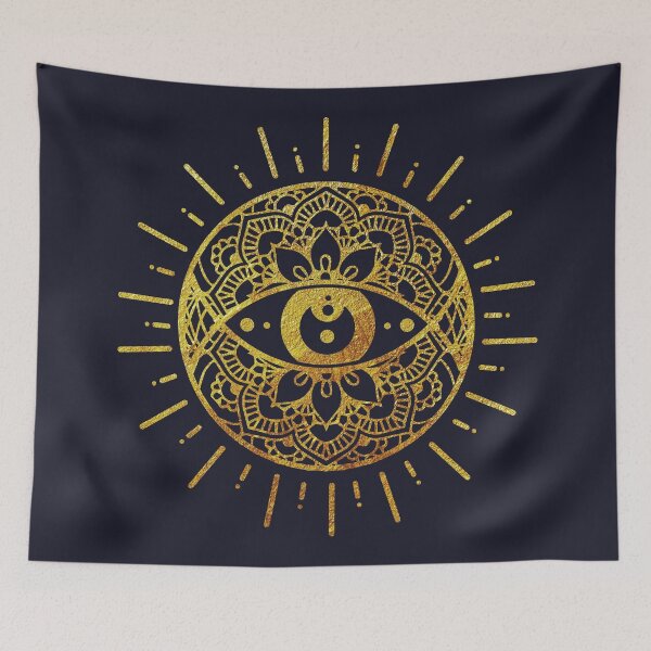 Aperçu de l'œuvre Golden Evil Eye créée et vendue par aterkaderk.
