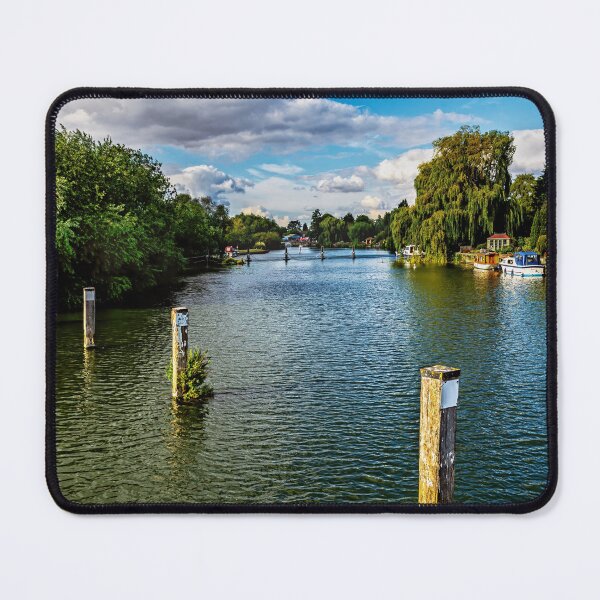 Item preview, Crossing The Thames at Benson Weir designed and sold by IanWL.