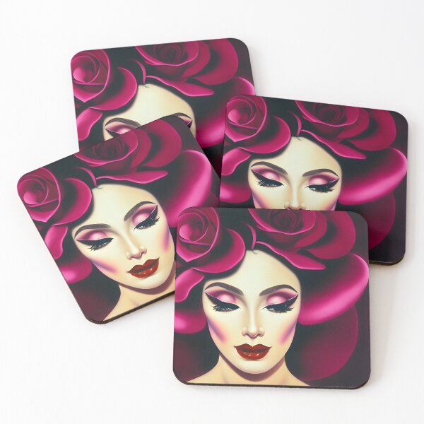 Item preview, Lady with Rose Hair designed and sold by The-11th-Floor.