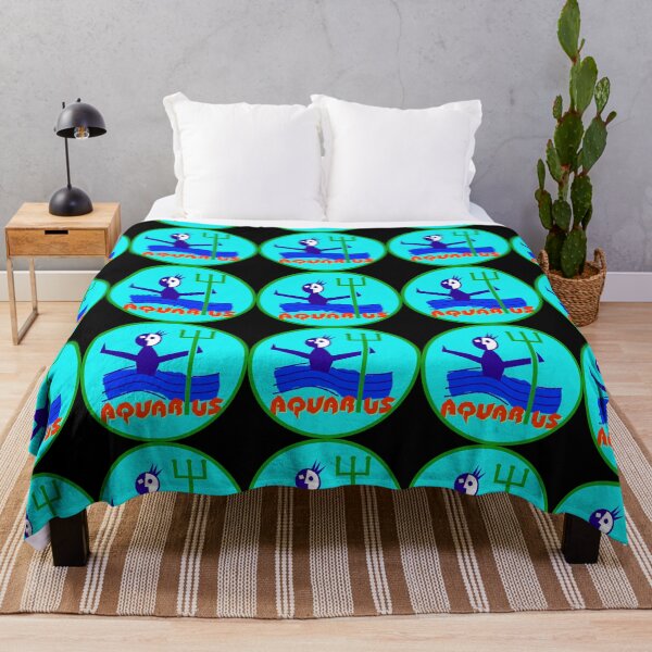 Item preview, Aquarius Zodiac Funny Sign designed and sold by ArtGraffita.