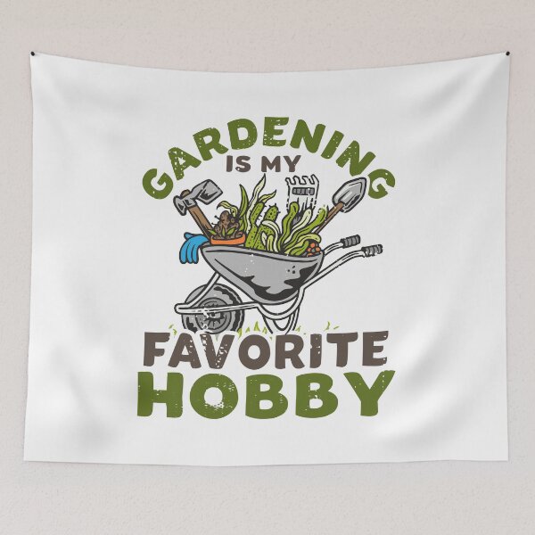 Item preview, Gardening is my favorite hobby Funny Gardener designed and sold by Designer-Girl.