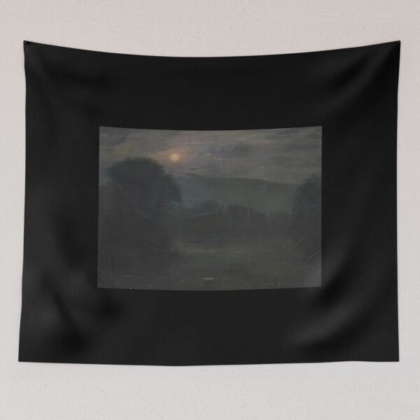 Item preview, nocturnal landscape by will hutchins oil on canvas 1912 18 x 24 inches will hutchins designed and sold by intoreartenss.