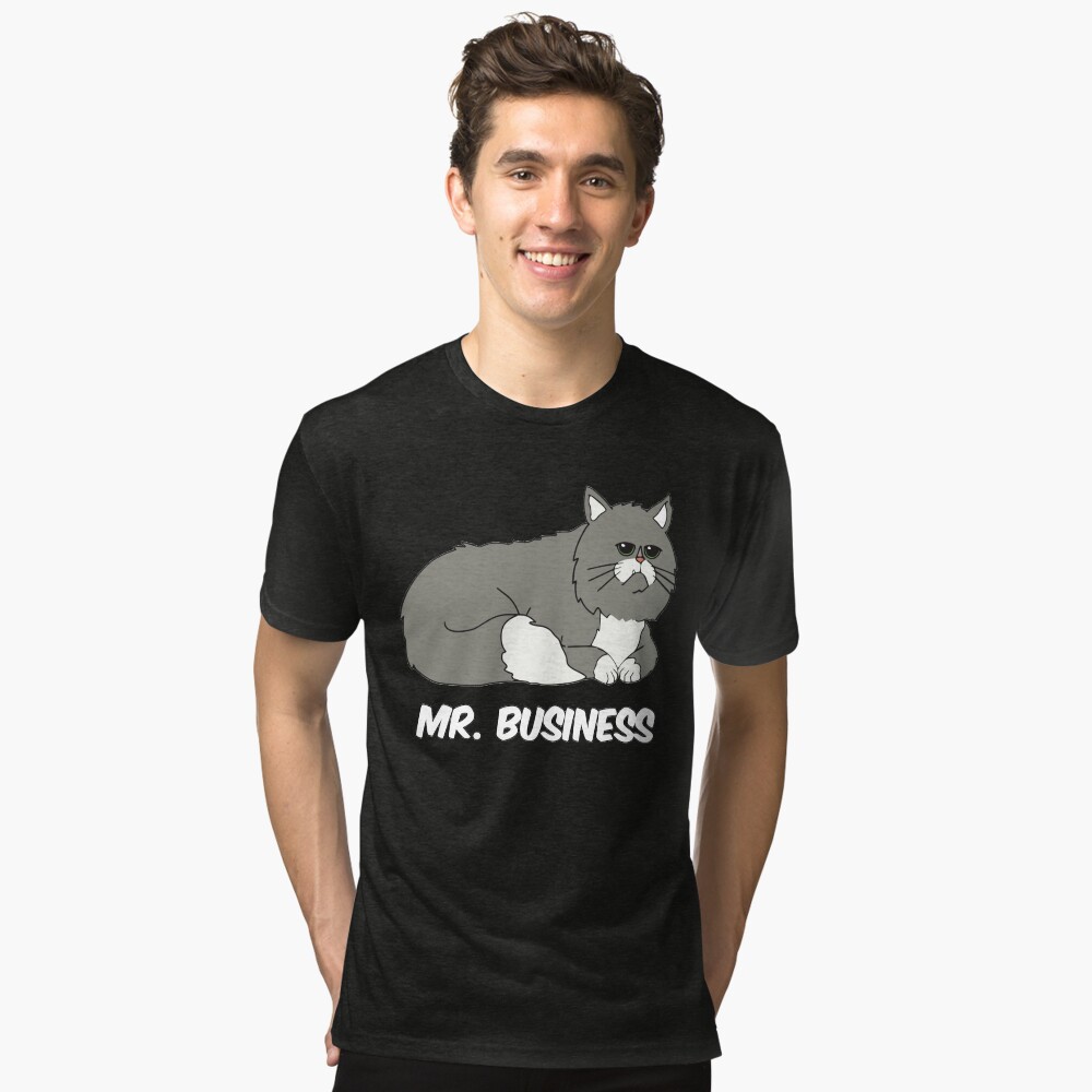 Mr. Business Essential T Shirt for Sale by Look I Made It Redbubble