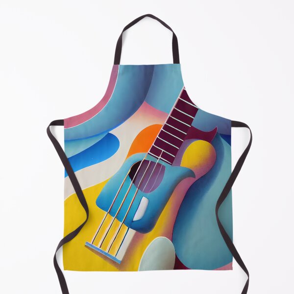 Item preview, The Surrealistic Guitar in Pastel Colors designed and sold by KOTOdesign.