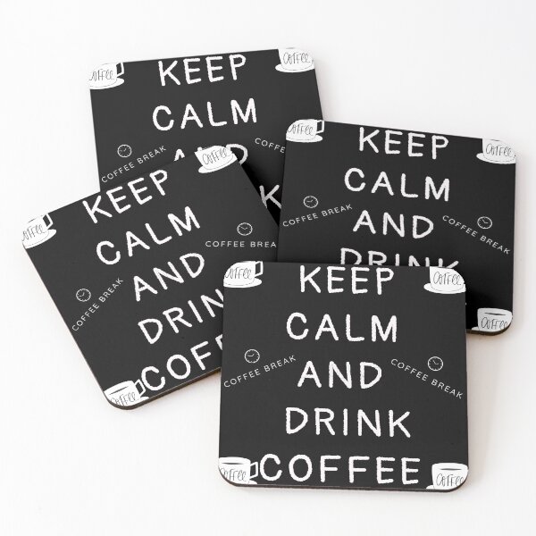 Item preview, Keep Calm and Drink Coffee  designed and sold by ArtsOfWonder.
