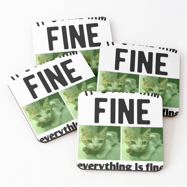 Item preview, Funny its fine iam fine everything is fine designed and sold by UniqueLover.