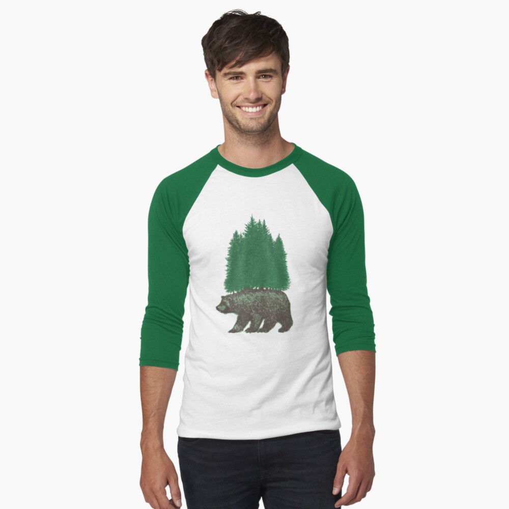 Item preview, Baseball ¾ Sleeve T-Shirt designed and sold by nickv47.