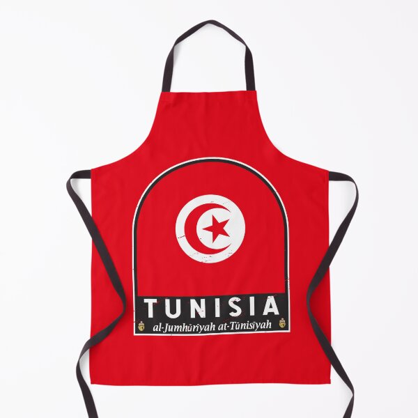 Item preview, Tunisia Flag Emblem Distressed Vintage designed and sold by KrisSidDesigns.