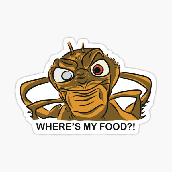 "Where's my food?! Bugs Life Colour" Sticker for Sale by