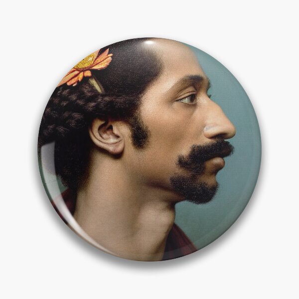 Item preview, Black Man with flower in hair designed and sold by The-11th-Floor.