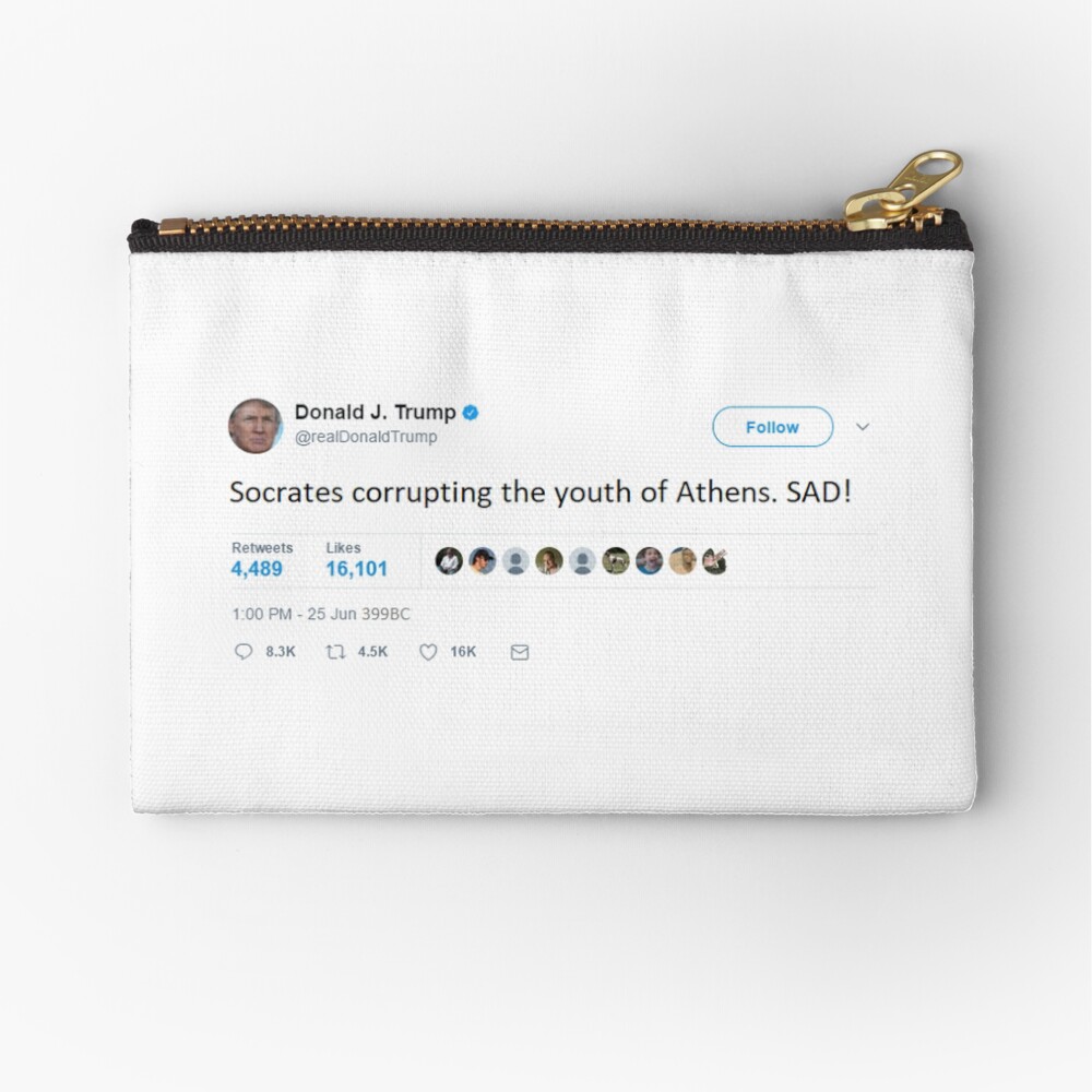 WAKE UP AMERICA! Zipper Pouch