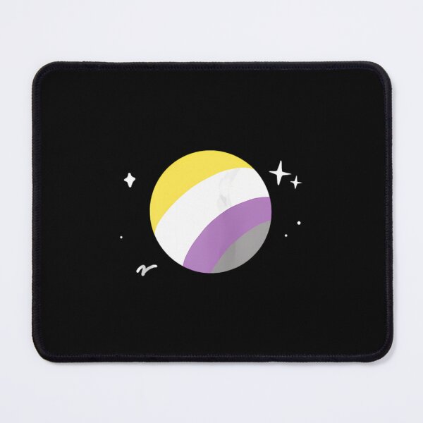 Item preview, Nonbinary Planet Lgbtqia Pride Flag Aesthetic Spac designed and sold by intoreartenss.