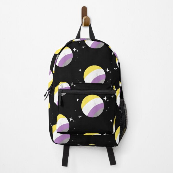 Item preview, Nonbinary Planet Lgbtqia Pride Flag Aesthetic Spac designed and sold by intoreartenss.