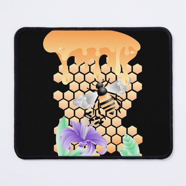 Item preview, Aesthetic Bee Hive Blossom Design designed and sold by Paula Helit.