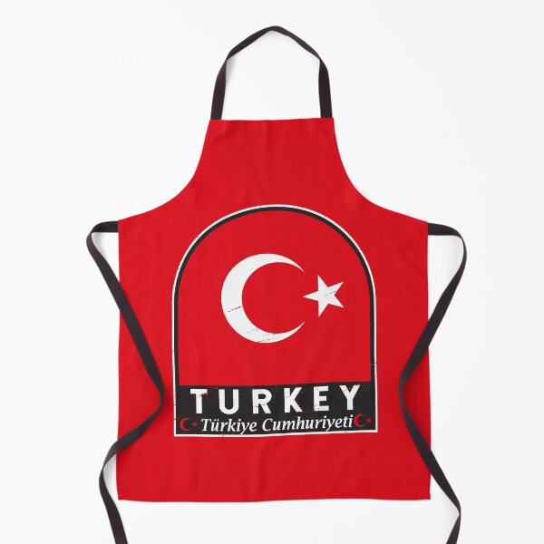 Item preview, Turkey Flag Emblem Distressed Vintage designed and sold by KrisSidDesigns.