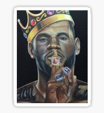 lebron james Sticker