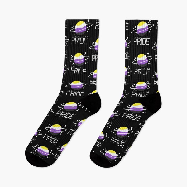 Item preview, Nonbinary Pride Planet Space Aesthetic designed and sold by intoreartenss.