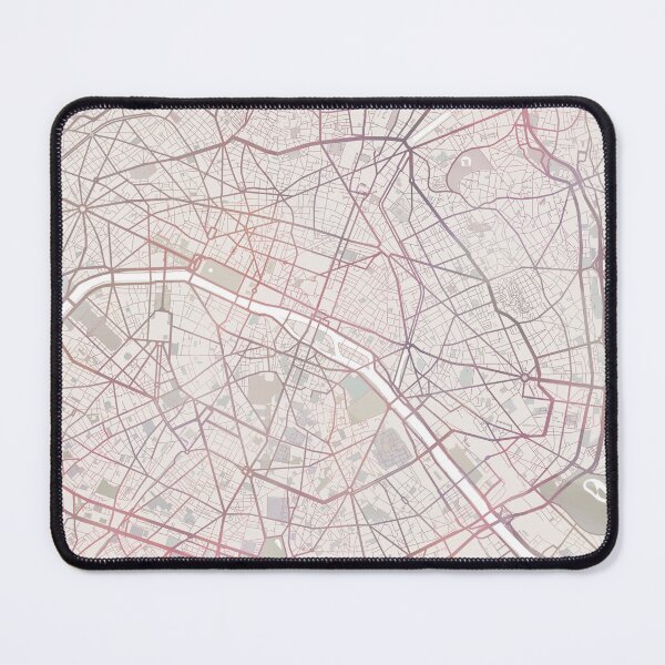 Item preview, Paris Map, Paris City, City Map designed and sold by TheRedFinch.