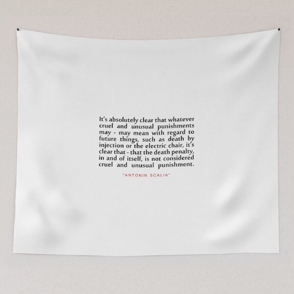 Item preview, It's absolutely clear..."Antonin Scalia" Inspirational Quote designed and sold by ColorQuote.