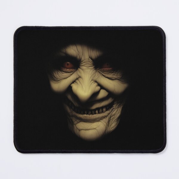 Item preview, Halloween Old Scary Witch – Creepy Horror Spooky Scary Face Of An Old Woman Witch designed and sold by MadeByRobots.