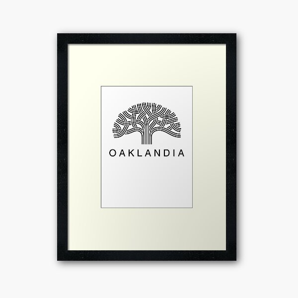 Oaklandia Oakland Framed Art Print
