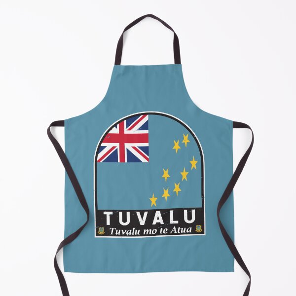 Item preview, Tuvalu Flag Emblem Distressed Vintage designed and sold by KrisSidDesigns.