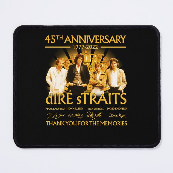 Item preview, 45th Anniversary 1977 2022 Dire Straits Signature Thank You For The Memories designed and sold by roritahamzeei.