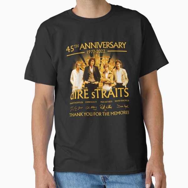 Item preview, 45th Anniversary 1977 2022 Dire Straits Signature Thank You For The Memories designed and sold by roritahamzeei.