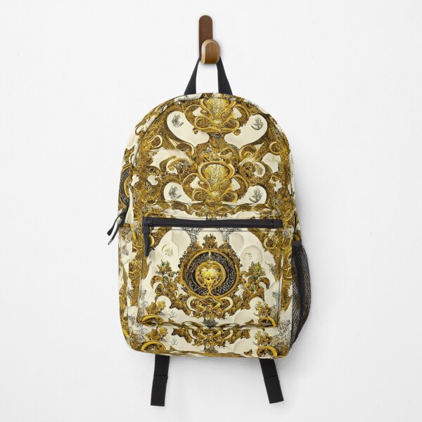 Item preview, Napoli Baroque Pattern Golden medallion 0036 designed and sold by artelligens.