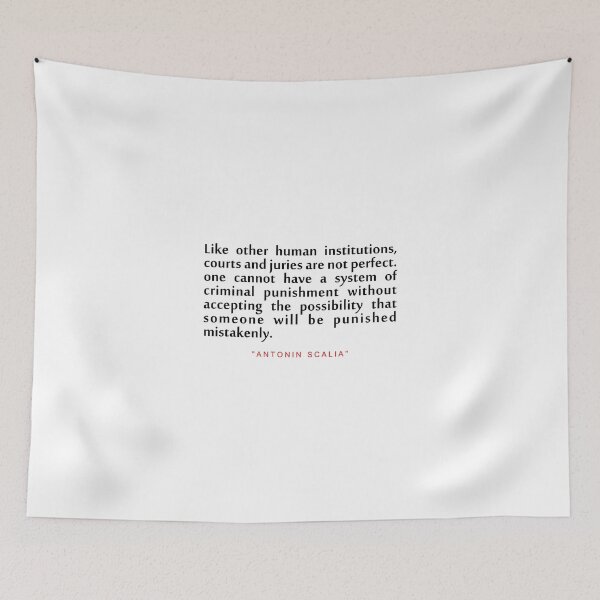 Item preview, Like other human..."Antonin Scalia" Inspirational Quote designed and sold by ColorQuote.