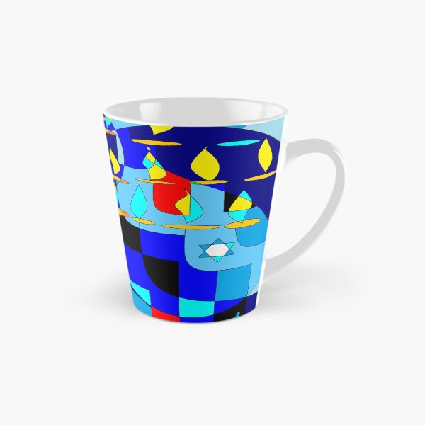Item preview, A Community Chanukah (Hanukkah) in Blue Tones with Red designed and sold by judy snyder.