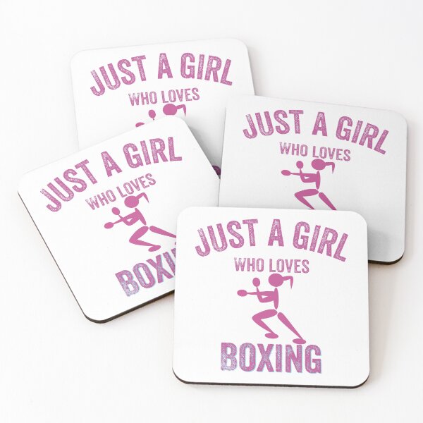 Artikelvorschau, Nur ein Mädchen, das Box-T-Shirts liebt, nur ein Mädchen, das Box-Leggings liebt, nur ein Mädchen, das Box-Seesäcke liebt, nur ein Mädchen, das Box-Wasserflaschen liebt entworfen und verkauft von Poussyarts.