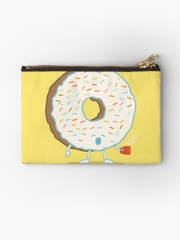 Thumbnail 1 of 4, Zipper Pouch, The Sleepy Donut designed and sold by nickv47.