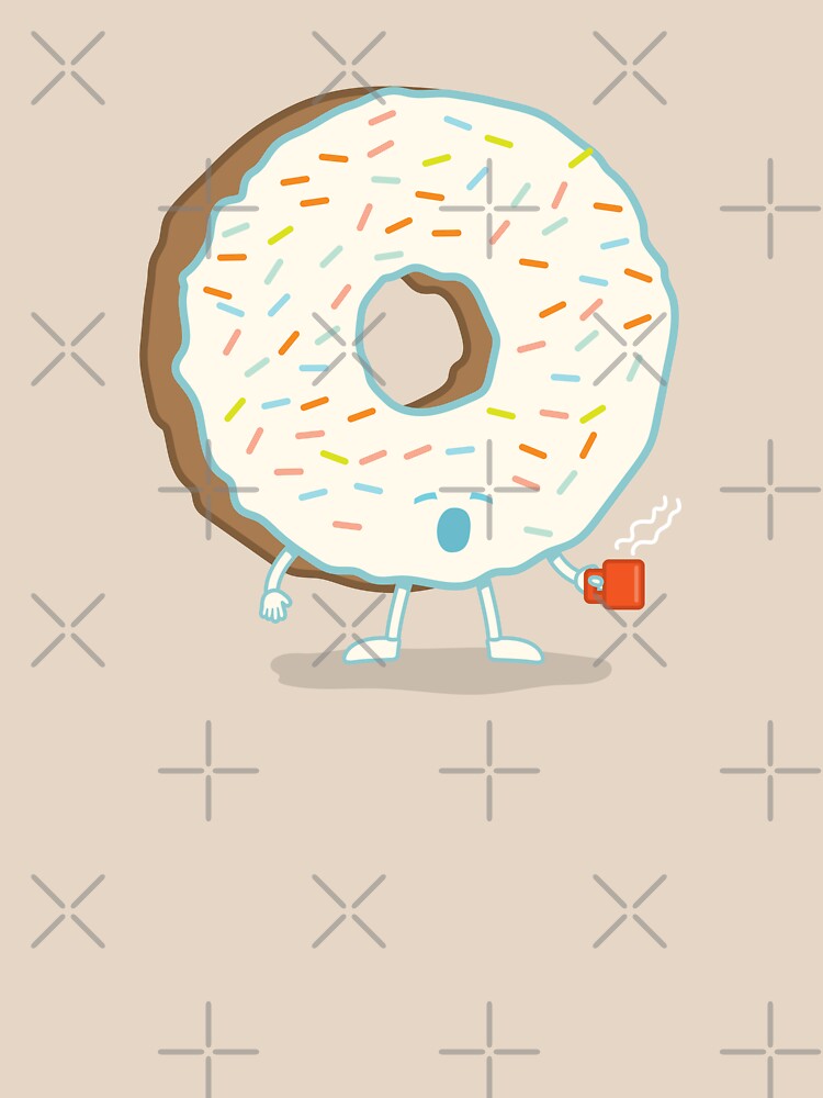 Artwork view, The Sleepy Donut designed and sold by nickv47