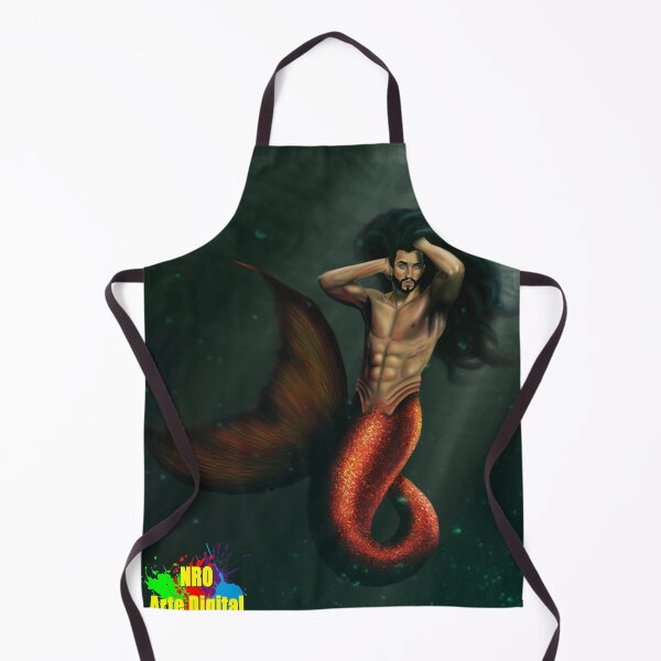 Item preview, merman designed and sold by NROArteDigital.