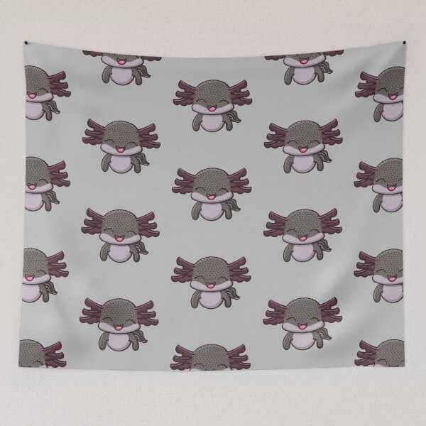 Item preview, Silver Dalmation Axolotl Cheerful  designed and sold by NLDStudios.
