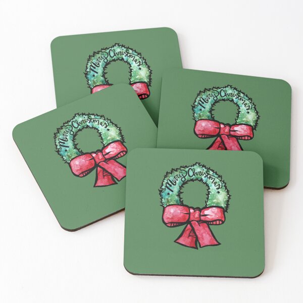 Artikelvorschau, Merry Christmas Wreath entworfen und verkauft von FrictionMaxxing.