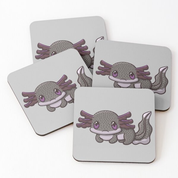 Item preview, Silver Dalmation Axolotl Sad designed and sold by NLDStudios.
