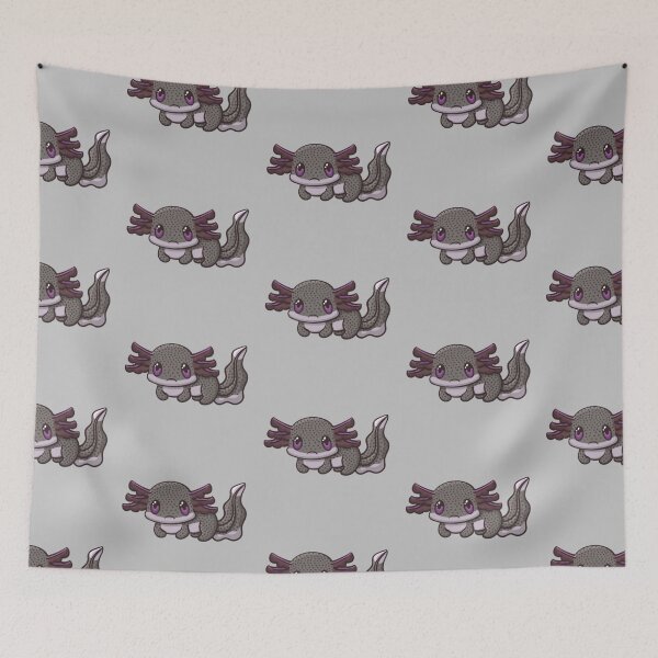 Item preview, Silver Dalmation Axolotl Sad designed and sold by NLDStudios.