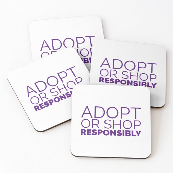 Item preview, Adopt or Shop Responsibly designed and sold by curiocabinets.