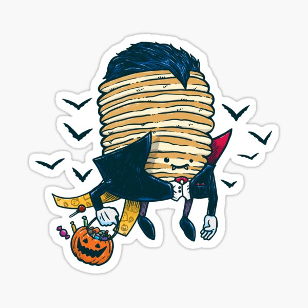 Spooky Pancake Sticker
