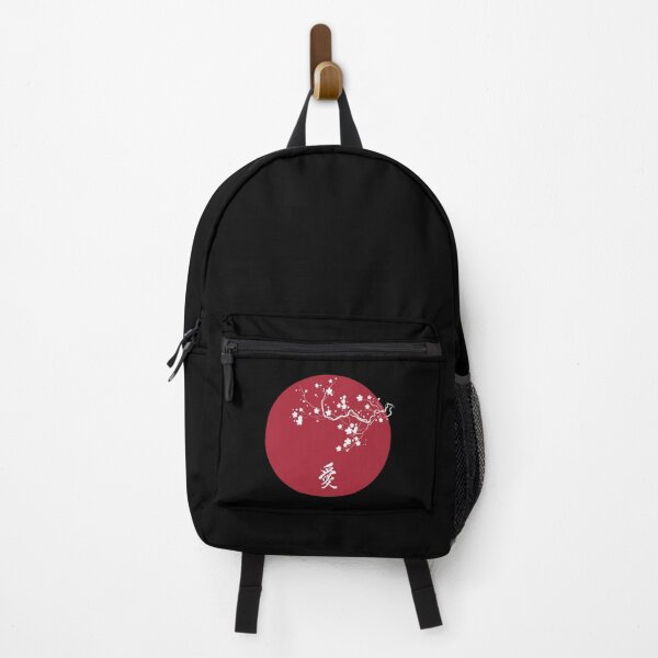 Vista previa del artículo con la obra «Cerezos en flor en el interior del sol rojo», diseñado y vendido por RepublicOfFire.