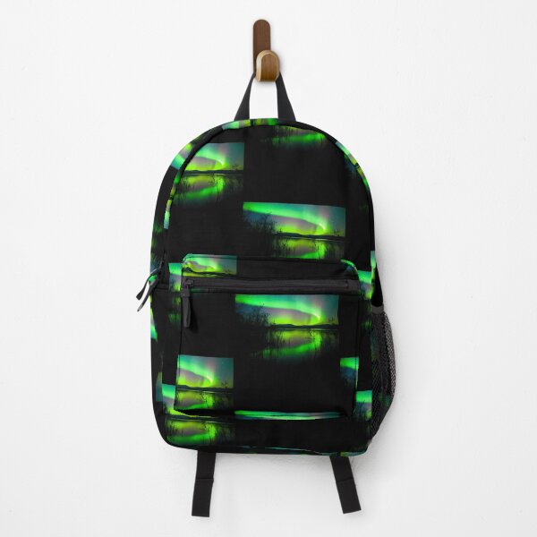 Item preview, northern lights mirrored on lake stephan pietzko designed and sold by intoreartenss.