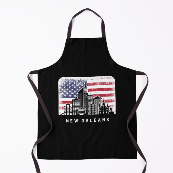 Item preview, New Orleans Louisiana Skyline Vintage American Fla designed and sold by aldiqssurugam.