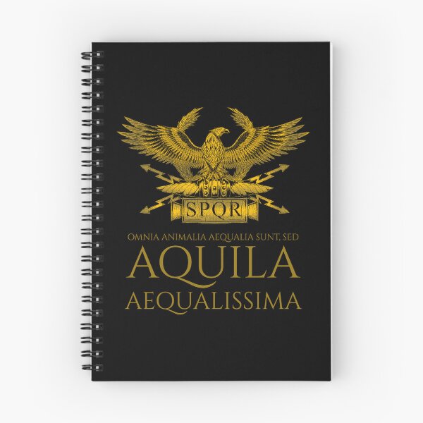 Item preview, All animals are equal, but the eagle is the most equal - SPQR - Roman Legion Aquila - Classical Latin designed and sold by Styrman.