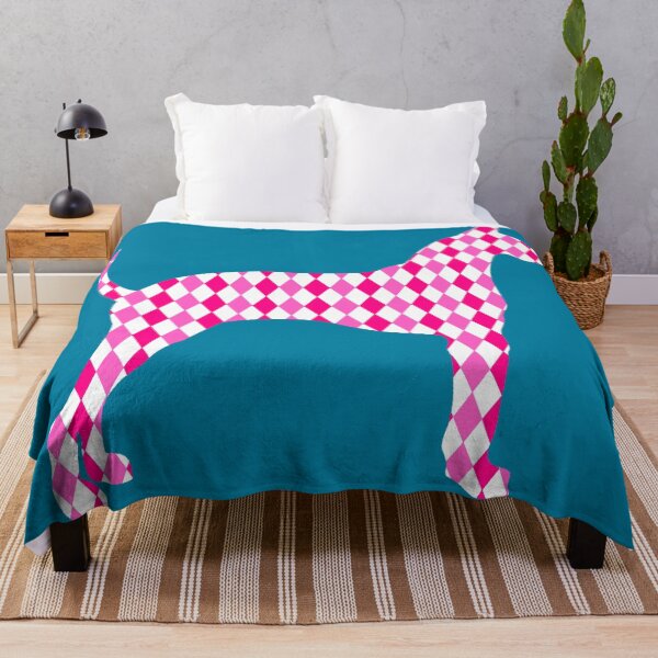 Item preview, Pink Harlequin Great Dane Silhouette designed and sold by Deborah Camp.