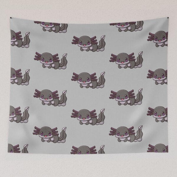 Item preview, Silver Dalmation Axolotl Excited designed and sold by NLDStudios.