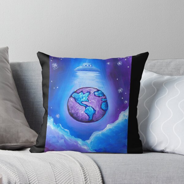 Item preview, Earth UFO designed and sold by KatieClarkArt.