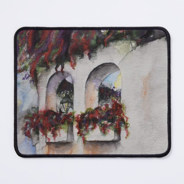 Item preview, Stucco House in Puerto de la Cruz designed and sold by AWhittenArt.