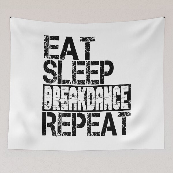 Item preview, Eat Sleep Breakdance Repeat, Grunge  designed and sold by ACC .